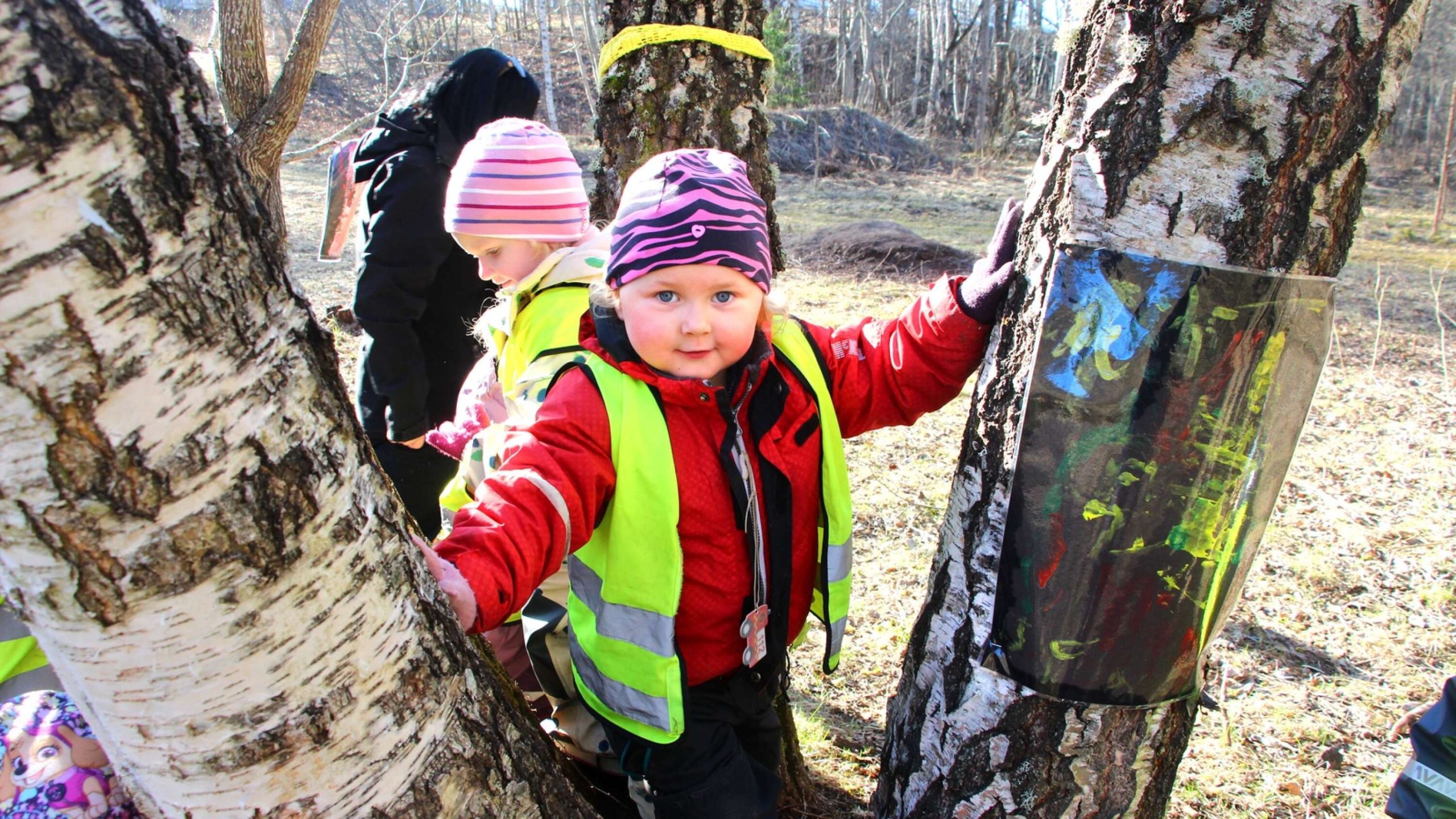 Kompisträdet Bosse på Rosenhaga lär barn om vänskap