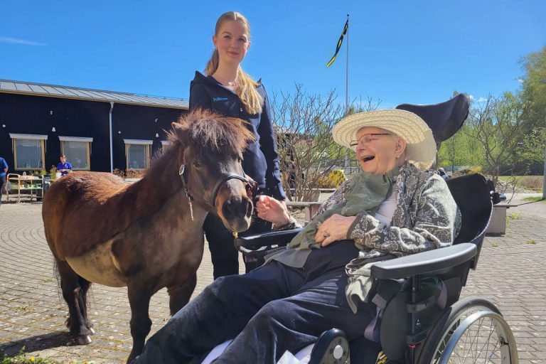 Elisabeth, 92, fick återse Bengan på Sannagården