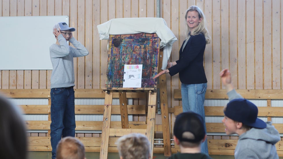 Marieby-elever gav ut 72-sidig tidning om vänskap
