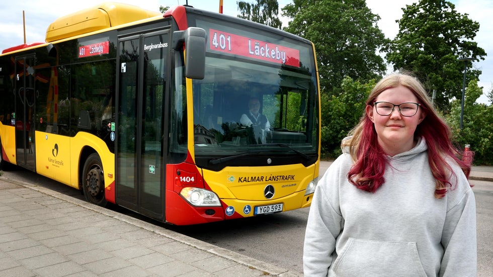 Rut-Ann, 14, hjälpte strokedrabbad kvinna på buss i Läckeby