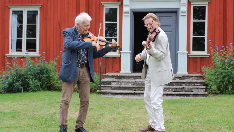 Folkmusiken förde spelmän samman på von Echstedtska