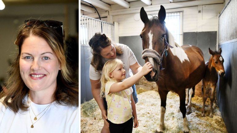 Johanna byggde upp häststation med kunder från hela Sverige