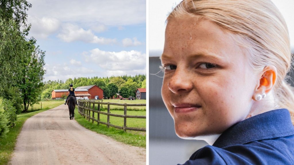 Meja, 16, från hästgård i Målsryd till ungdoms-EM